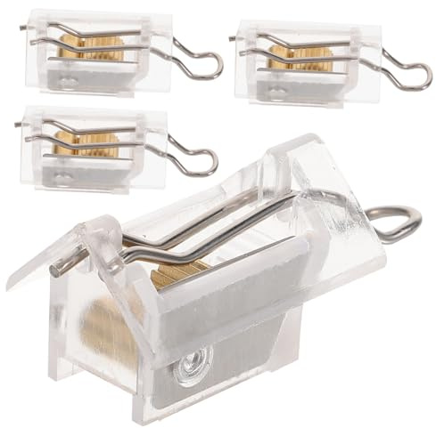 ULDIGI Venetian Blind Cord Locks 4pcs Featuring Wire Locks and Tilt Mechanism, Compact Window Blind Parts Suitable for Bedroom and Kitchen