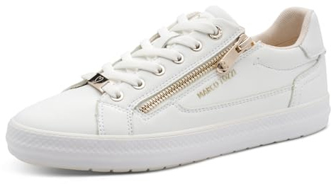 MARCO TOZZI Femmes Baskets Laçage et Fermeture éclair Moderne