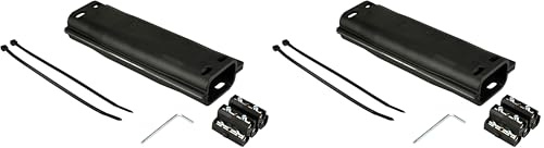 UNITEC Gelverbindungs- und Abzweigmuffe, GTQ 16, wasserdicht IP68, UV beständig, schlagfest, für Kabelmantelschäden bis 70 mm, repariert, dichtet und schützt den Kabelmantel, mit Plombe, schwarz