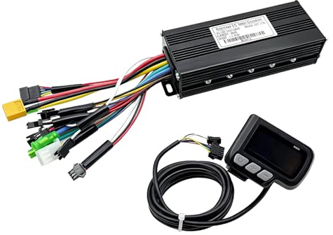 Kit de commande de moteur électrique, 24 V/36 V/48 V, pour scooter électrique, sans balais, contrôleur étanche avec écran LCD, pièce de rechange pour scooter électrique