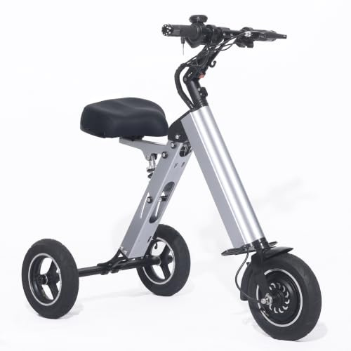 TopMate ES32 Tricycle Électrique Adultes Pliable à 3 Roues, à Pneus 10