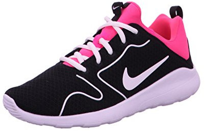 Nike Kaishi 2.0 (GS)- Scarpe da Corsa da Bambine, Nero (Black/White-Hyper Pink), 37 1/2 EU