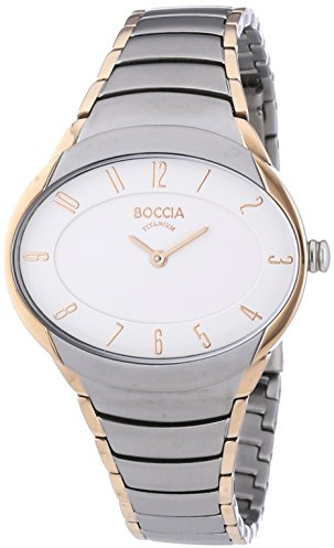 Boccia Damen-Armbanduhr Analog Quarz Titan 3165-12