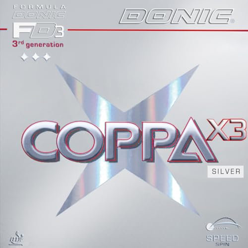 Donic Coppa X3 Silver - Rivestimento per tavolo da ping pong