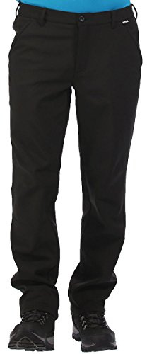 Regatta Men's Fenton Softshell Walking Trousers Black 32L