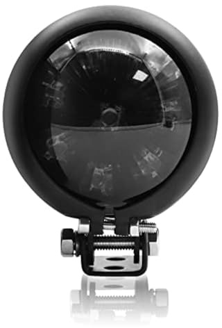 Ygmylandbb motorcykel bakljus, mini LED cykel broms stoppljus löpljus, universell 12 V passar för motorcykel, streetbike, cruiser, svart, 1 st