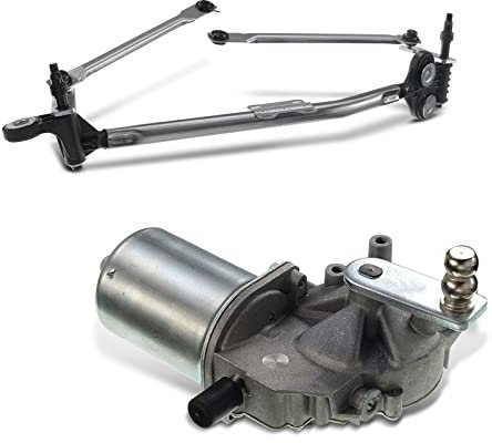 Frankberg 1 asta tergicristallo + motore tergicristallo compatibile con X5 E70 3.0L-4.8L 2007-2013 X6 E71 E72 3.0L-4.4L 2007-2014 Replace# 61617200510