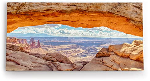 Paul Sinus Wandbild 120x60cm Grand Canyon USA Grotte Felsen Berge Horizont