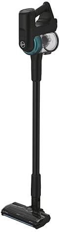 Hoover HF4 Pet Cordless Stick Vacuum Cleaner - with Anti Twist Bar to Prevent Hair Wrap, Flexible Steering, 30 mins run-time, Lightweight, LED Lights, Pet Tool, Black & Green [HF410P]