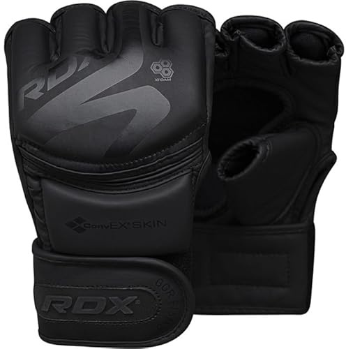 RDX Grappling Glove F15 Matte Black-XL