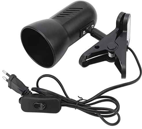 LED-Klemm-Arbeitsplatzleuchte, 4, 3 Fuß Kabellänge, Klemmlampe, Standard-E27-Sockel, 360-Grad-Schwenkkopf, EU-Stecker 85-265 V, für Schlafzimmer