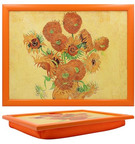 Artistic Knietablett Tournesolen/Sonnenblumen für Laptops und Heimdekoration