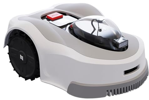 Lakenbroade Dispositif de Tondeuse à Gazon Robot sans Fil pour Jardins jusqu'à 3000/6000㎡ Évitement d'obstacles 3D, câble sans limites,Mowsupto0.75Acres(3000㎡)