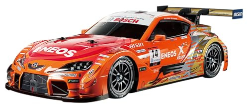 Tamiya 47514 1:10 RC ENEOS X Prime GR Supra TT-02 - ferngesteuertes Auto, RC Fahrzeug, Modellbau, Bausatz zum Zusammenbauen, Hobby, Basteln