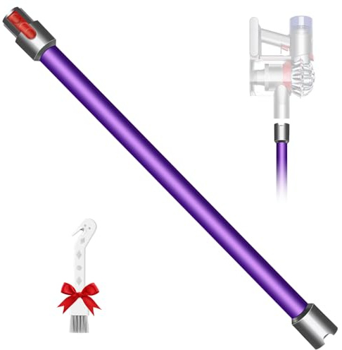 Tube Extension Wand for Dyson V15 V11 V10 V8 V7 Stick Replacement Parts Vacuum Attachment Quick Release Wand Vacuums Rod 74 cm - Purple