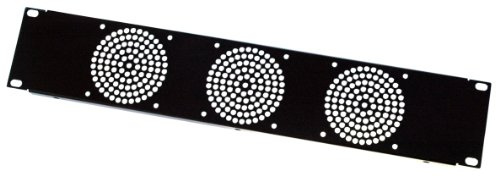 AllMetalParts 2U Fan 19 Rack Panel, For 3 Fans. [PC]