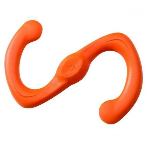 Mühlan Zoobedarf West Paw Bumi Orange S, Hundespielzeug, Geschicklichkeitsspiel für Tiere