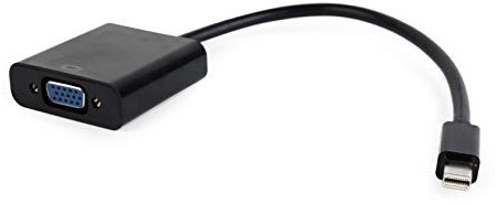 Gembird Adaptador Mini displayport a vga hd15 m/h Negro a-mdpm-vgaf-02