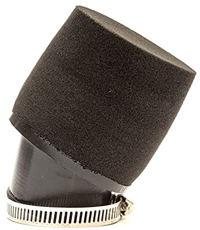 44mm 46mm Pitbike Pod Style Air Filter Black Performance Thick Foam Bent Curved Angled Neck Pit Dirt Bike Dirtbike Motocross
