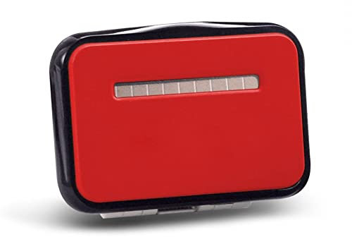 Pedometer, 3D Large Screen Walking Distance Counter with Waist Clip Measuring Distance Calories for Walking Running Sports