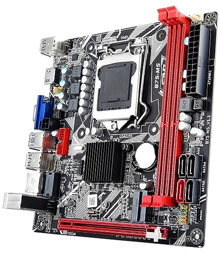 Docooler 1155 WiFi Desktop Home Office Gaming Motherboard PCI-E 16X DDR3 16 Go 100 M Carte réseau USB2.0 USB3.0 WiFi M.2 VGA Compatible HD-MI