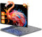 Zyphionix 8 Zoll 2 in 1 Mini-Laptop-Computer Ganzmetall-Touchscreen Windows 11 Notebook-PC, N100 der 12. Generation, 12G DDR5, WiFi 6, Bluetooth 5.2, G-Sensor, 2MP Web, RJ45 (Grau, 12+512G)