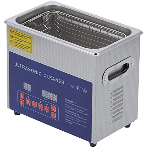 3L Ultraschallreiniger, MH-020G 40KHz/33KHz Dual Frequency Timer Heizung Entgasungsreinigungsmaschine (UK-Stecker AC220V)