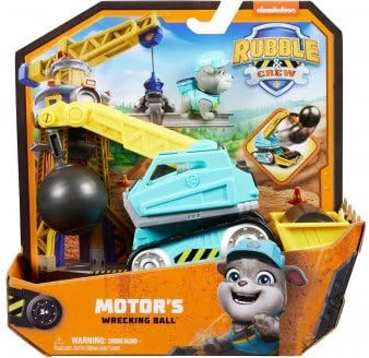 Coffret pour Pat Patrouille Collection Ruben et Compagnie - Molly + Camion Grue et Rouleau - Set Figurine et véhicule + Carte Tigre