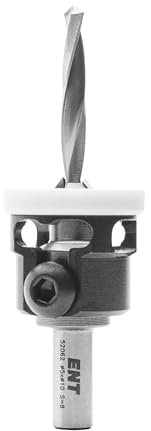 ENT 52062 Svasatore 90° con Arresto di profondità Metallo duro, diametro punta (D2) 5,0 mm, Svasatore (D1) 10 mm, L 50 mm