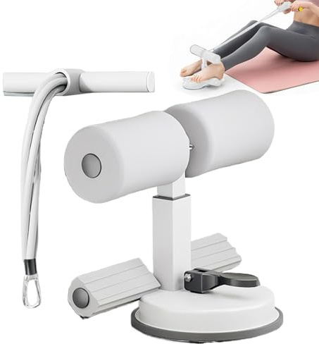 Asseyez-vous La Machine Pour ABS - Asseyez-vous Équipement D'exercice | Équipement De Fitness Abdominal | Porte De Plancher D'aspiration De Barre Réglable Assistant Entraînement Abdominal As