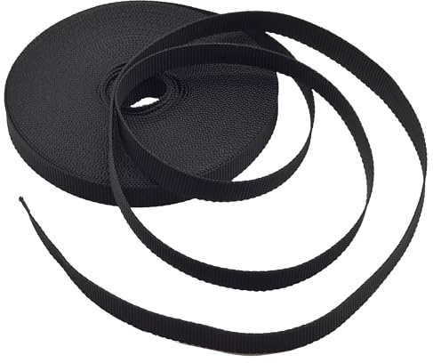 O4L monteringstyg band 15 m x 15 mm x 1,3 mm svart