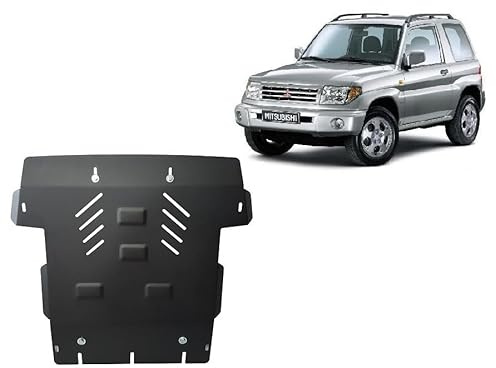 Scut Protection Protección metálica bajo motor compatible con Mitsubishi Pajero Pinin - (1997-2007)