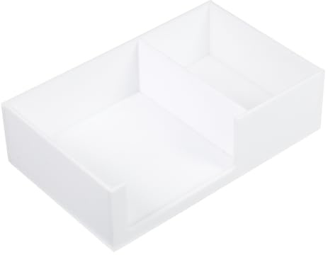 GRIRIW Caja Acrílica Multiusos Para Té Pañuelos y Azúcar Organizador Compacto Para Cocina y Baño