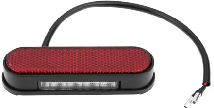 Be In Your Mind Motorrad-Rücklicht für Nummernschild, 3 LEDs, kompatibel mit Motorradpedalen