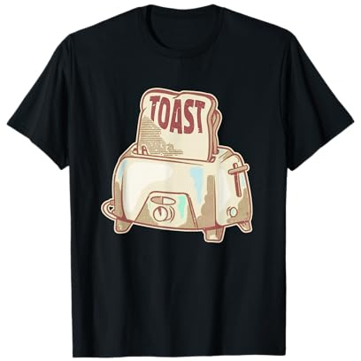 Ilustración de Tostada y tostadora Camiseta