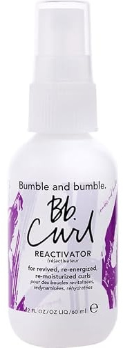 Bumble and bumble. Curl Reactivator Hair Mist | For Revived + Re-moisturized Coils, Curls, Waves | Anti Frizz | UV Protection| With Jojoba, Avocado + Coconut Oil |Travel Size, 8.5 Fl Oz