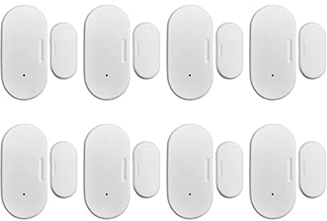 IGUATU 8X Tuya Zigbee Smart dörr- och fönstersensor hemautomation säkerhetsskydd Smartlife APP ärralarm i realtid