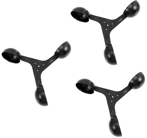 3 Stücke Anemometer Tasse Wind Geschwindigkeit Meter Für Outdoor Wetter Überwachung Jagd