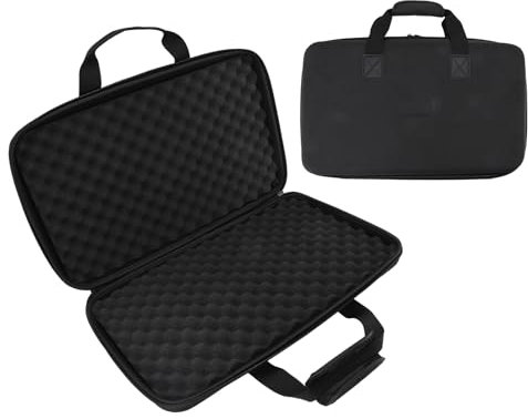 Cas de Contrôleur DJ pour DDJ FLX4 DDJ 400 DDJ SB2 DDJ SB3 DDJ RB, Contrôleur DJ Sac de Transport avec Rembourrage en Mousse, Absorbant Les Chocs, Anti Scratch EVA DJ