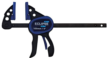 Eclipse Professional Tools EOHBC4-MICRO One Handed Micro Bar Clamp 100mm (4)
