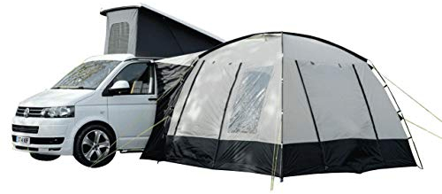 OLPRO | Cubo V2 Drive Away Campervan Awning | Quick-Pitch Shelter with Extra Living & Storage | 3m x 3m, Fibreglass Poles, Recycled Materials, Grey & Black