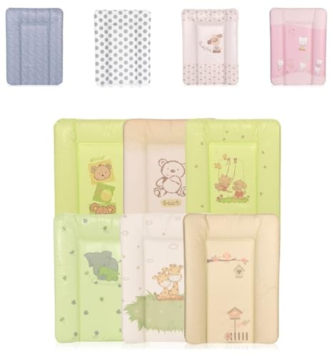 Lorelli Kinder Wickelauflage Softy 50 x 70 cm waschbar gepolstert erhöhter Rand grün