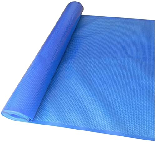 solarfolie Pool Abdeckung Rechteckige Solar-Poolabdeckung for Oberirdische Schwimmbäder, Blasenheizung, Schwimmende Folie, Wasserdicht, Staubdicht, Poolabdeckung, Wärmeplane, Blau (Size : 4m x 8m(13f