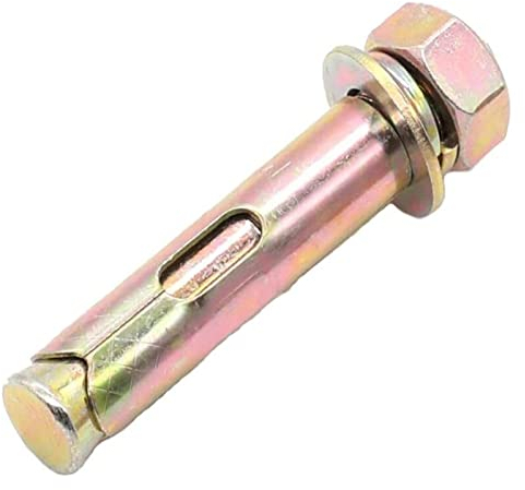 PULaif Ankerbolzen, Edelstahl-Dehnhülsen-Ankerschraubenbolzen, Dehnbolzen Dehnbolzen M6 M8 M10 M12 M14 Innensechskantschraube Mutterndichtung Kombinationsbolzen Nagelbefestigungen G