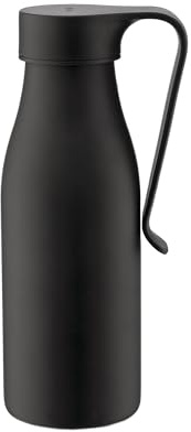 Alessi Away AST01 DG - Botella Térmica de Doble Pared con Infusor y Filtro, en Acero Inoxidable 18/10 Colorido, 500 ml, Gris Oscuro
