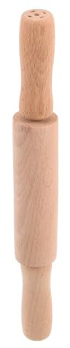 MUSISALY Childrens Wooden Rolling Pin Mini Wooden Roller for Dough and Craft Activities Easy Handling for Boys and Girls Kitchen Baking and Fun Play