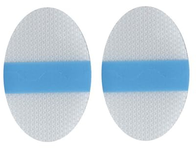 Lot de 40 cache-oreilles en silicone pour bébé avec boule de coton, 8,1 x 5,3 cm, imperméables pour enfants, autocollants pour le bain et la natation (ovale)