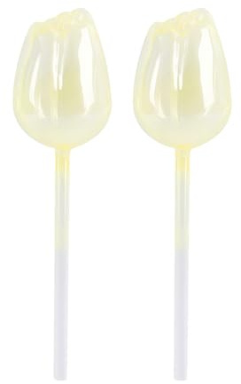 Bewässerungskugeln aus Glas - Dekorative Glasspitzen in Blumenform, automatische Pflanzgefäßeinsätze, Bewässerungsgerät für Garten Außen Innen