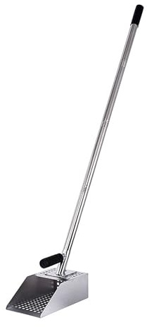 Stainless Steel Beach Scoop Metal Detecting Shovel for Underwater Treasure Hunting