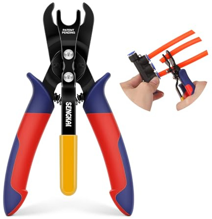 SENGKAI Pneumatik Steckverbinder-Trennzange für 10-12mm Pneumatikschlauch | Zum Lösen von DruckluftSchlauch, Demontagezange für Air Push Schnellkupplungen